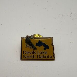 Devils Lake North Dakota Pin